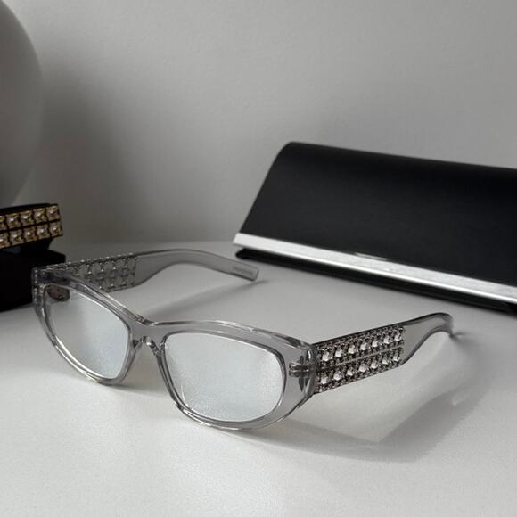 NEW Givenchy GV40078U Cat Eye Mirror Crystal Sunglasses $700 - Picture 1 of 7